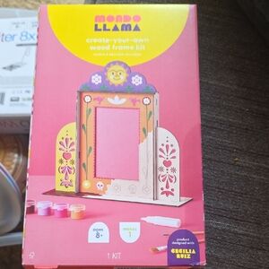Mondo Llama Pink Create-Your-Own Wood Frame Kit by Mondo Llama